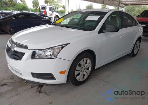 2013 Chevrolet Cruze Ls Auto z USA, uszkodzony, nr VIN 1G1PA5SH9D7326705